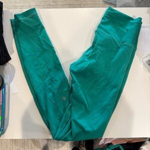 Teal Align Leggings